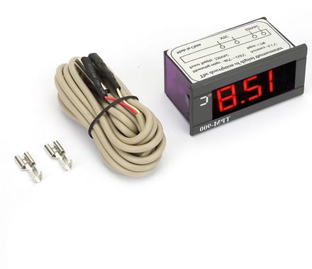 Digitale Temperatuurregelaar met LED Display en Sensor - Thermostaat voor Nauwkeurige Temperatuurregeling