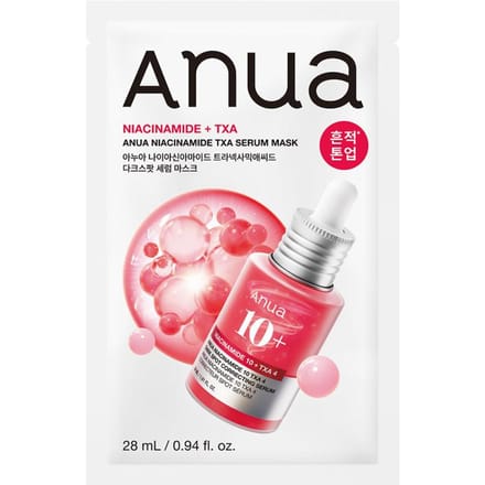 [Anua] Niacinamide TXA Serummasker 28 ml * 10EA white