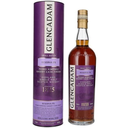 Glencadam RESERVA PX Small Batch 46% Vol. 0,7l in geschenkverpakking
