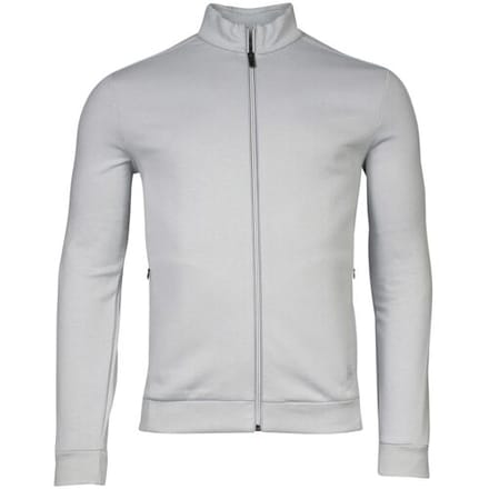 Thomas Maine Vest Sweat Cardigan Zip Doubleface Interlock Ice Green / male