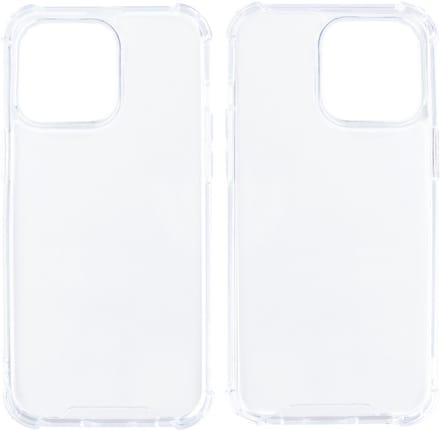 Rixus Anti-Burst Case For Apple iPhone 15 Pro Max Transparent
