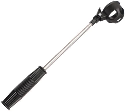 Nivard Golfbalhengel - Golfhengel - Uitschuifbaar - Ball Retriever - Golf Accessoires - Zwart