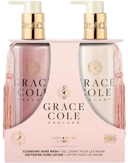 Grace Cole - Vanilla Blush & Peony Hand Care Duo - 300+300ml