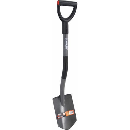Awtools Black Line - Metaalschep - Ergonomische T-Handgreep - Zwart