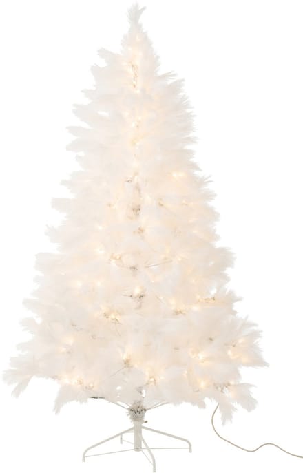 J-Line kerstboom 400 Led Pampa - metaal - wit