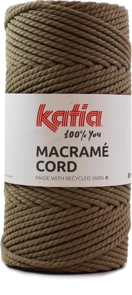 Katia Macramé Cord - 105 beige - Katoen Garen