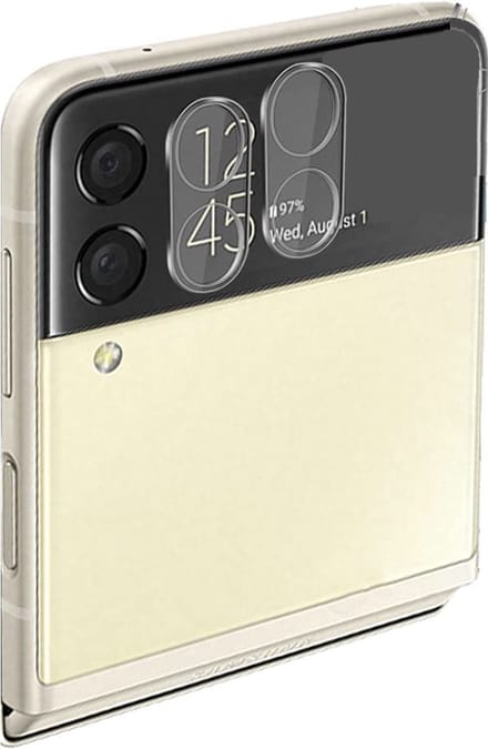 Camera Protector voor Samsung Galaxy Z Flip 4 - 2 stuks van glas Transparante glazen