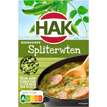 Gedroogde spliterwten