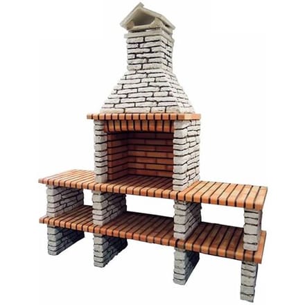 My Barbecue Vaste stenen barbecue AR2060F