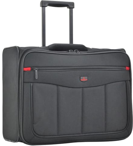 Davidt's Monte Carlo Trolley Pilot Bag 17 inch Zwart - Business trolley - Cabineformaat