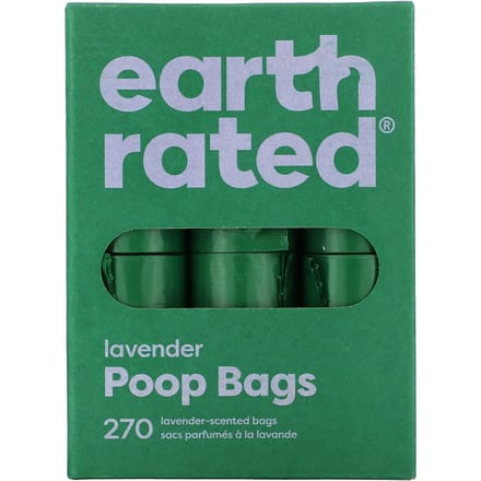 Earth Rated, hondenpoepzakjes, lavendel, 270 pakken gray