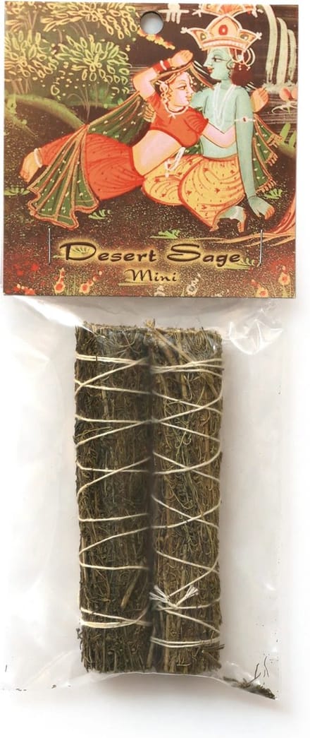 Smudging set 'Desert Sage', mini, Prabhuji's Gifts
