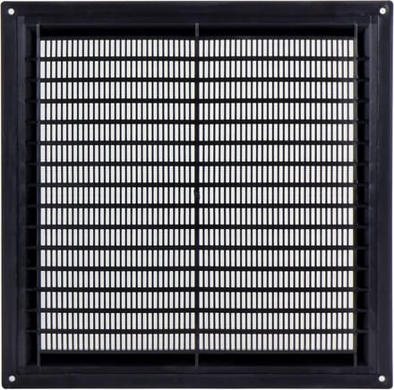 Ventilatierooster met insectengaas