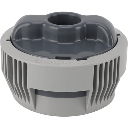 Chloor Dispenser Aansluiting 43mm Plastic Chloor Dispenser Vervangingsaccessoire Aansluiting voor P03821 black