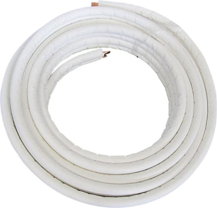 BOSCH Accessoires voor split-warmtepompen Koudemiddelleiding 1/4" en 5/8", lengte 20m, 7716842659