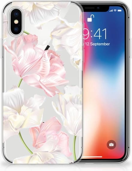 Apple iPhone X | Xs TPU Case Lovely Flowers