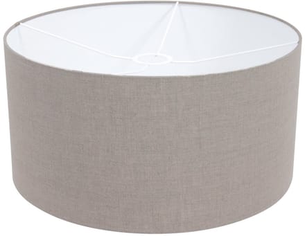 Grijze textiel lampenkap K1068RS Ø 40cm E27 support Steinhauer Modern
