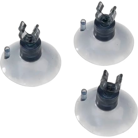 Aquarium accessoire zuignap met clip Aqua Della (x3)