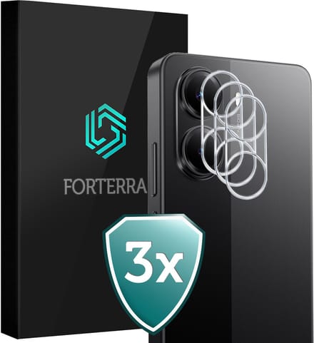 Camera Lens Protector 3 Stuks - Geschikt voor Xiaomi Poco X7 Pro - Camera Screenprotector Beschermglas - Gehard Glas - Tempered Glass - Screen Protector