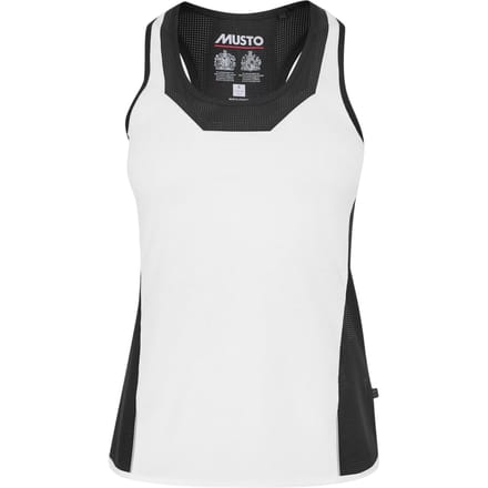 Musto Damesvest van balsa, getailleerd (Wit)