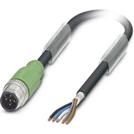 Phoenix Contact SAC-5P-M12MS/0,3-PUR/AD-2L 1439609 Inhoud: 1 stuk(s)