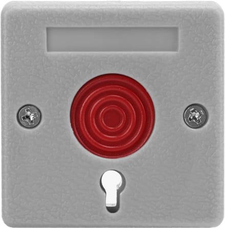 Noodknop - Alarmknop Hulp - Veiligheid Thuis - Robuust ABS Materiaal - 1.0 Stuks - Wit