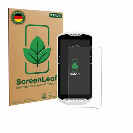 2 Stuks Screenprotector voor Zebra TC57ax - Hoogwaardige Beschermfolie transparant