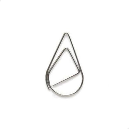 Paperclips druppel 25 mm | Zilver | 100 stuks
