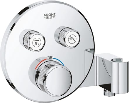 GROHE Grohtherm SmartControl Thermostatiche Douchekraan - Inbouw mengkraan - Met omstelling - Met douchekophouder