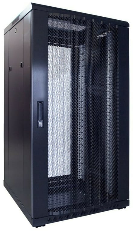 DSIT 22U serverkast met geperforeerde deur 600x600x1200mm (BxDxH) - serverbehuizing - serverrack - 19 inch