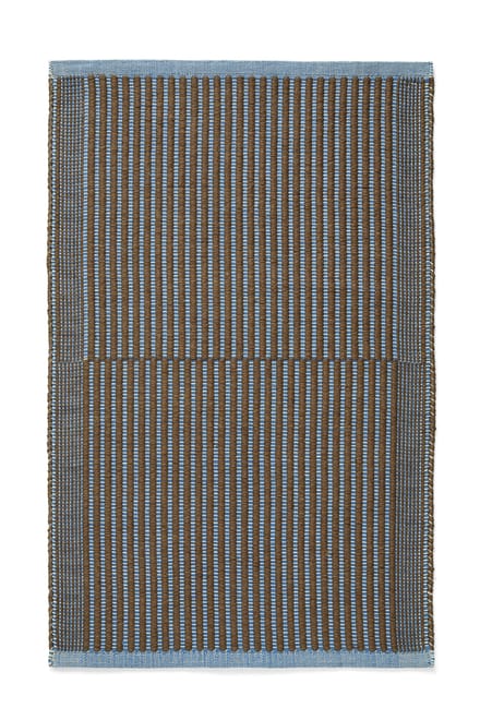 HAY Tapis Mat Deurmat - chestnut&blue