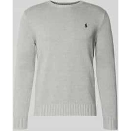 pullover in relaxed fit van puur katoen