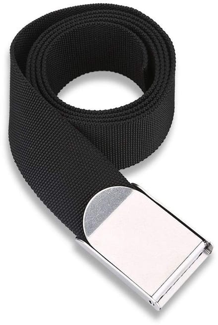 Dailygoods- Duikgewichtriem 150 cm - RVS Gesp - PP-Singel - Sneldrogend - Antischimmel - Lichtgewicht 202 g - Gewichtsgordel