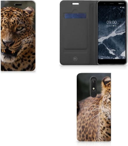 Nokia 5.1 (2018) Hoesje maken Luipaard