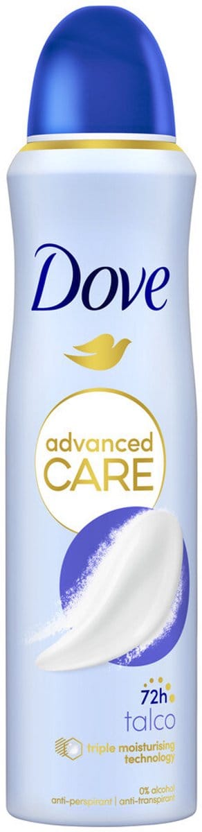 Dove Deodorant Spray Advanced Care Talco - 150 ml