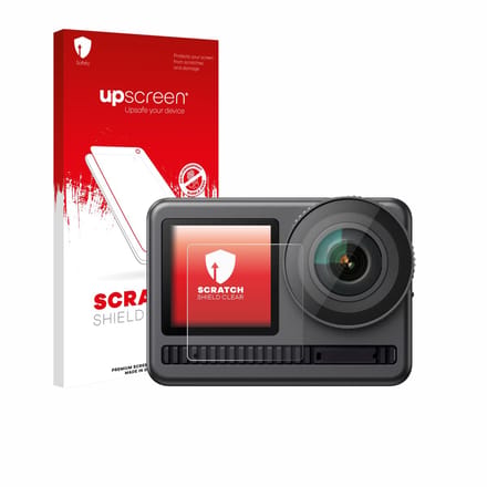 upscreen - Screenprotector voor Akaso Brave 8 (Display voor) - Folie Beschermfolie transparant