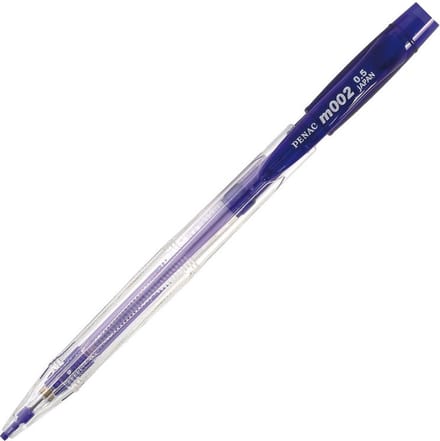 Penac M002 - Mechanical Pencil - Transparant Paars - 0.5 mm - Vulpotlood