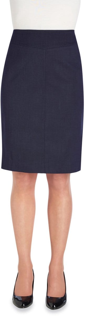Brook Taverner Juliet skirt BT2275 - Navy Pin Dot - 38 EU (10 UK)