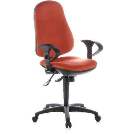 Topstar Ergo Sydney -  Bureaustoel - Microfiber - Oranje
