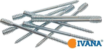 Ivana Afstandschroef Verzinkt TX-25 6.0x60 - 50 Stuks