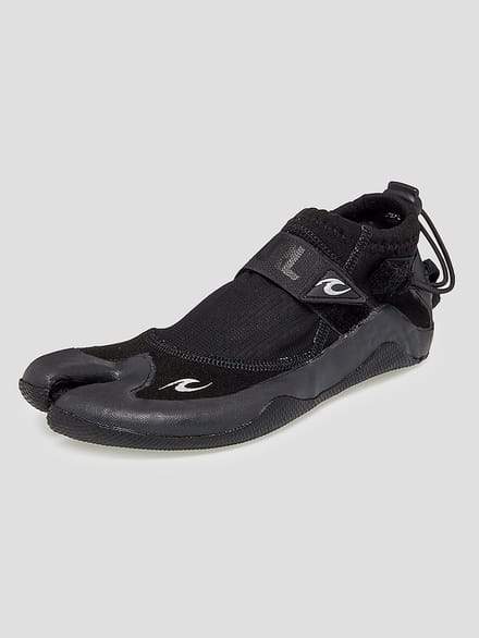 Rip Curl Reefer 1.5mm Split Toe Surf Schoenen zwart
