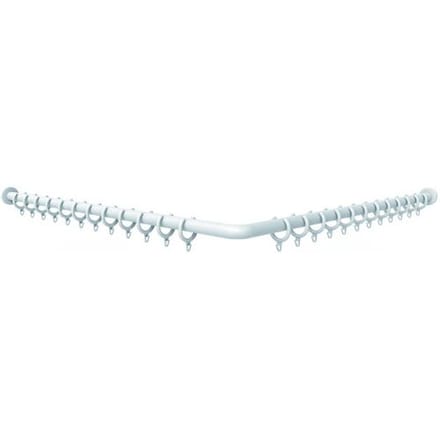 Megabad Profi Collection Silver Age System shower curtain rod 150 x 150 cm 0300816018