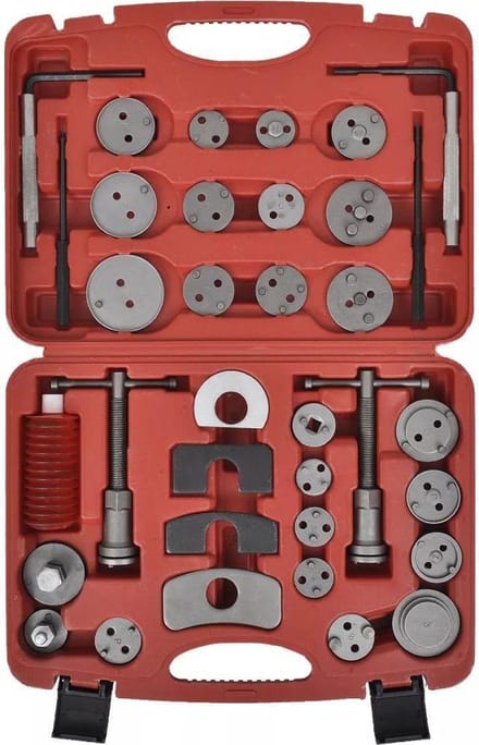 Remklauw terugstel demontage set (35-delig)