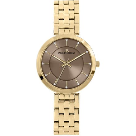 Jacques Lemans - 1-2211F - Polshorloge - Dames - Kwarts - Milano