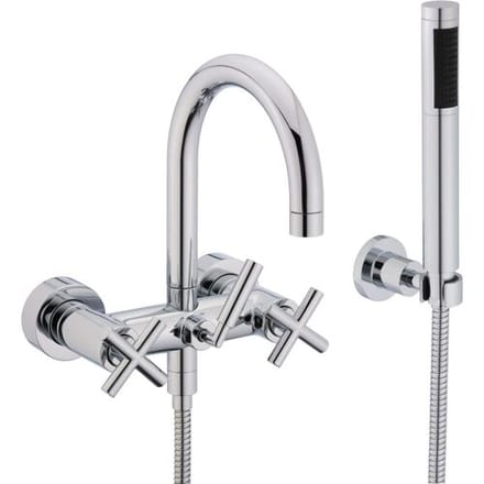 Dornbracht Tara. Bath mixer AP with set 25133892-00