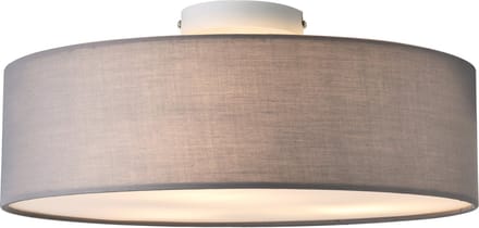 Plafondlamp plafonnière Omaha Ø 45 cm 3xE27 grijs en wit