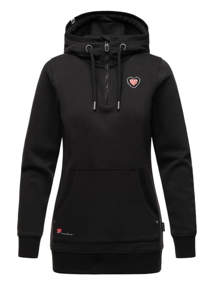 Navahoo dames longsleeve hoodie Zauberelfe – Lang & Comfortabel
