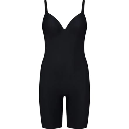 Bye Bra bodysuit met lage rug, kort, zwart S