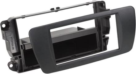 2-DIN paneel Seat Ibiza 2008 -> 2017 nit zwart