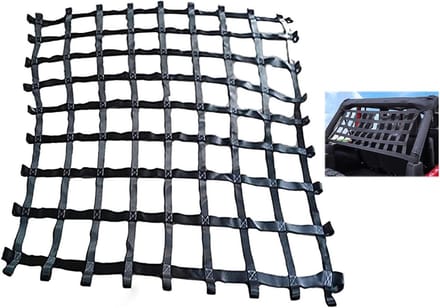 Veiligheidshefnet - Vrachtnet Hijsnet - Goederen Vervoeren - Scheurbestendig Polyester - 2 x 2 m - N.v.t.